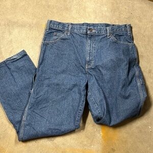 Dickies Men’s Jeans Carpenter Workwear Size 36 X 34 (measured 36 X 31)